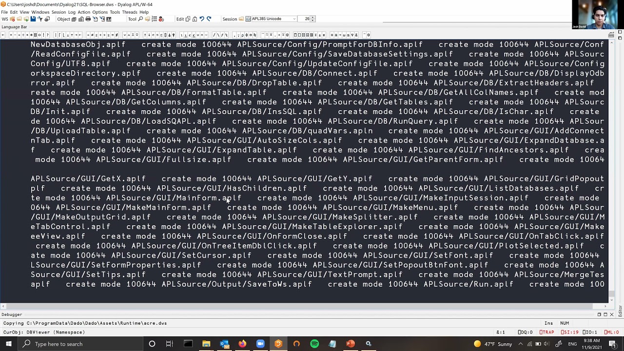 Dado (Dyalog APL Development Operations)