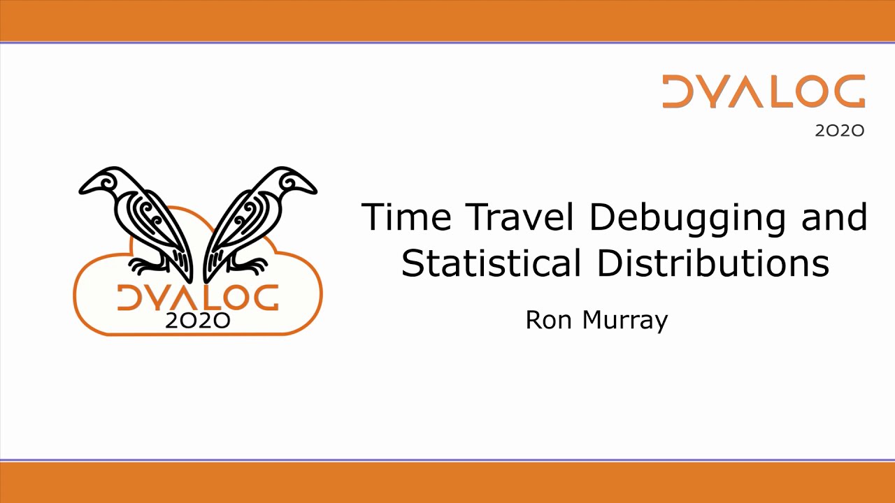 Time Travel Debugging and Statistical Distributions