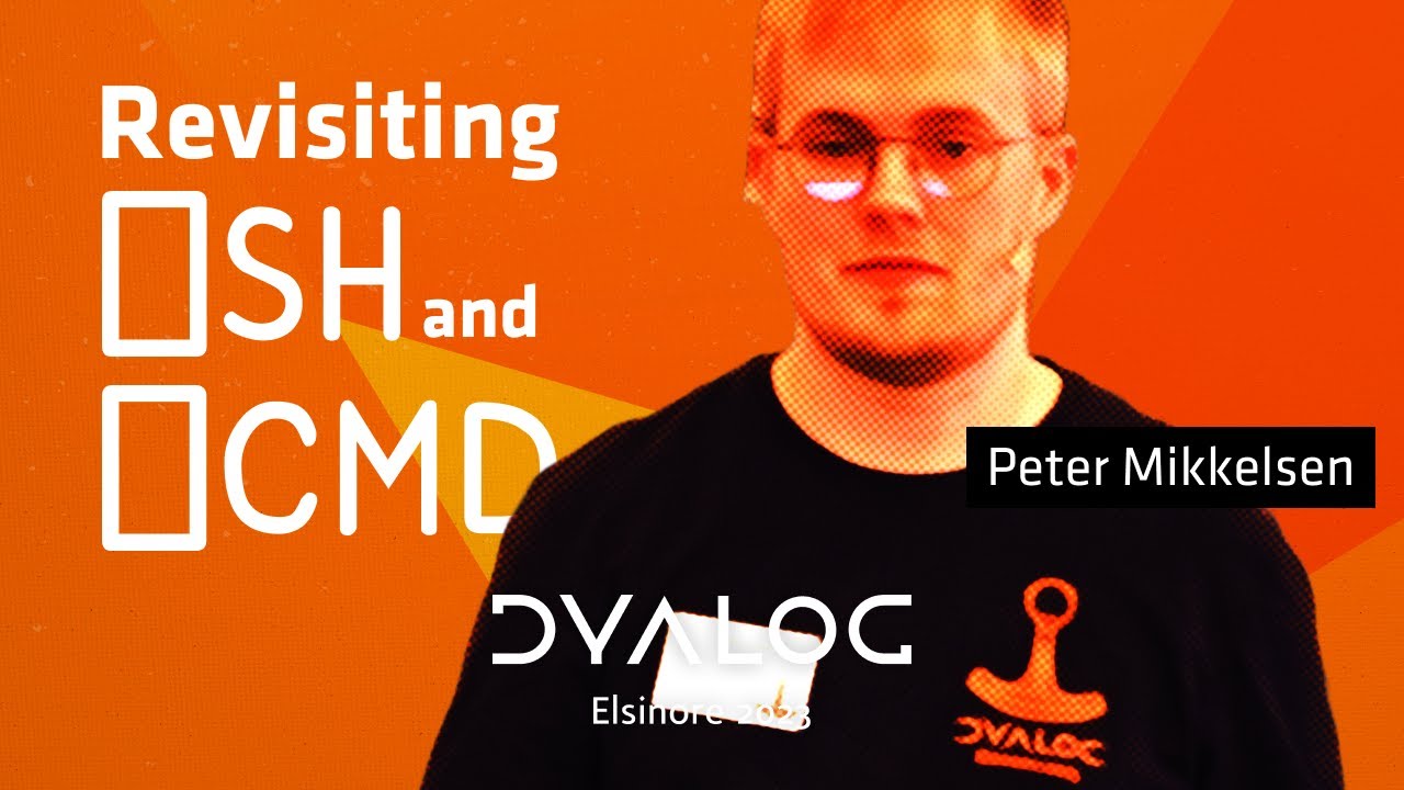 Revisiting ⎕SH and ⎕CMD