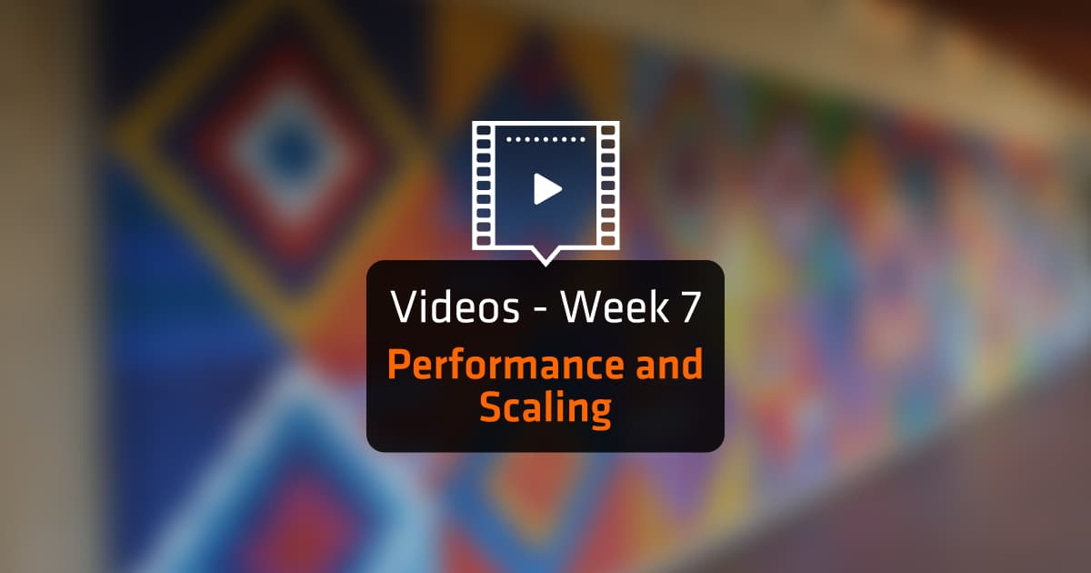 Dyalog ’23 Videos: Week 7 – Performance and Scaling