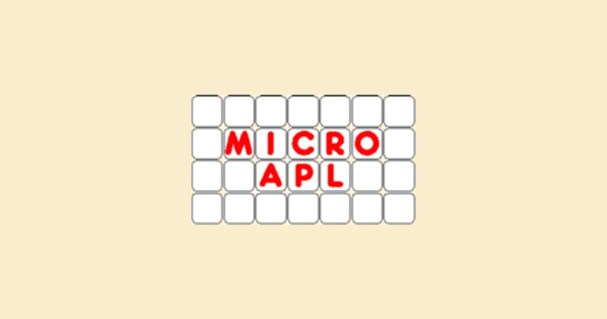 MicroAPL
