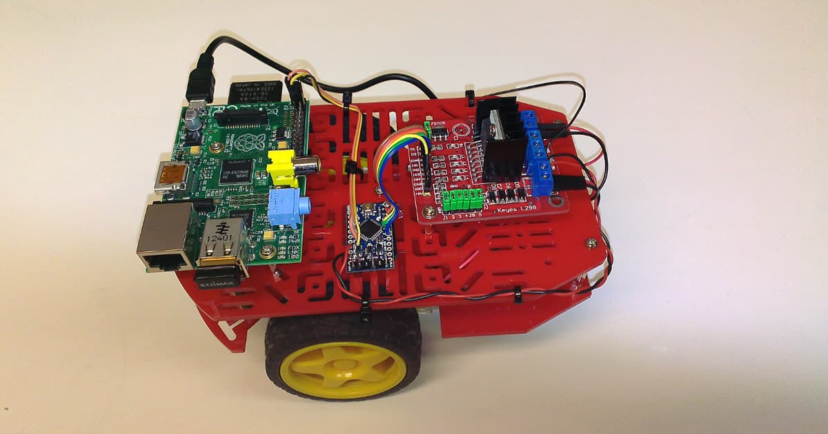 A Raspberry Pi robot