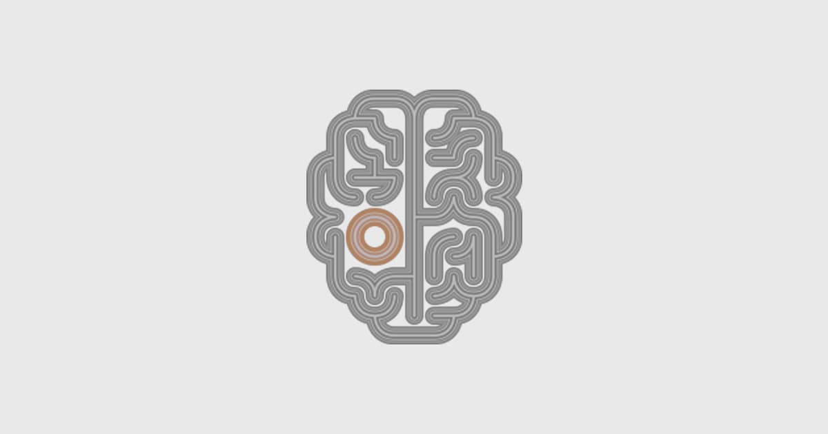 Logo of the APL Problem Solving Competition, showing a stylised grey brain-shaped maze with a circular target symbol on the left hemisphere.