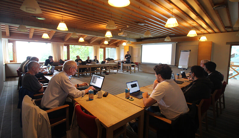 A Dyalog workshop running in Elsinore, Denmark.